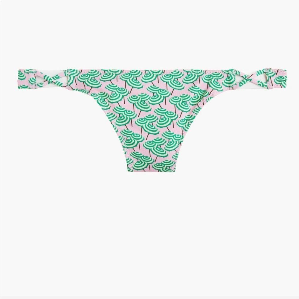J. Crew Bikini Bottom Playa Monterey Strappy S